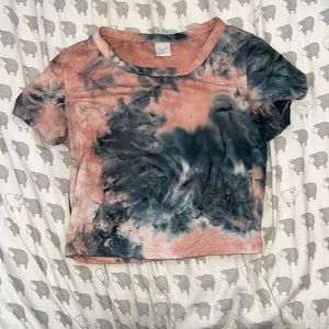 Tye dye crop top